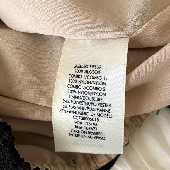 Alice + Olivia Lace Cold Shoulder Top - Picture 6 of 12